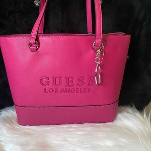 Fuchsia Rodney Guess Los Angeles bag
